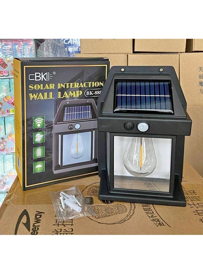 Outside Solar Induction Wall lamp Warm Light Dual Core， Wireless Dusk to Dawn Motion Sensor LED Sconce Lights Waterproof. - pzsku/Z0D5F3EA0B0069DB06A31Z/45/_/1708163266/f74e5dc8-b8d3-4793-b70d-501379e87633