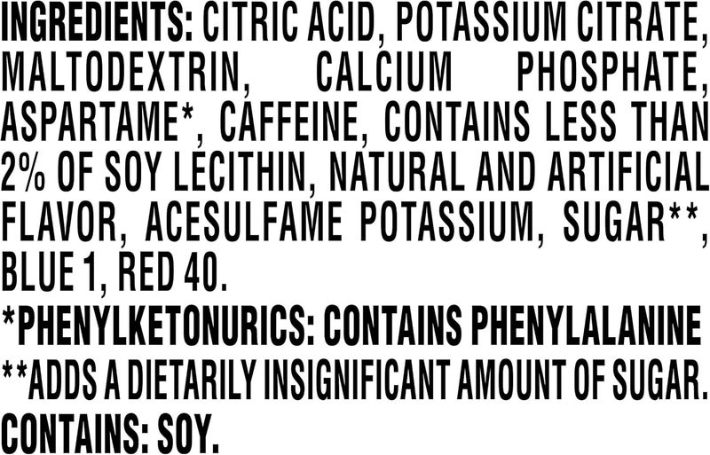 Crystal Light Energy Boost Raspberry Lemonade Drink Mix - 10 On-the-Go Packets - Image 3