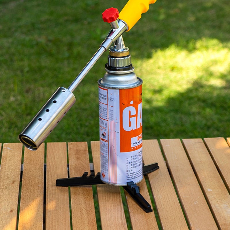 Tripod stand for gas cylinders, Color black - Image 5