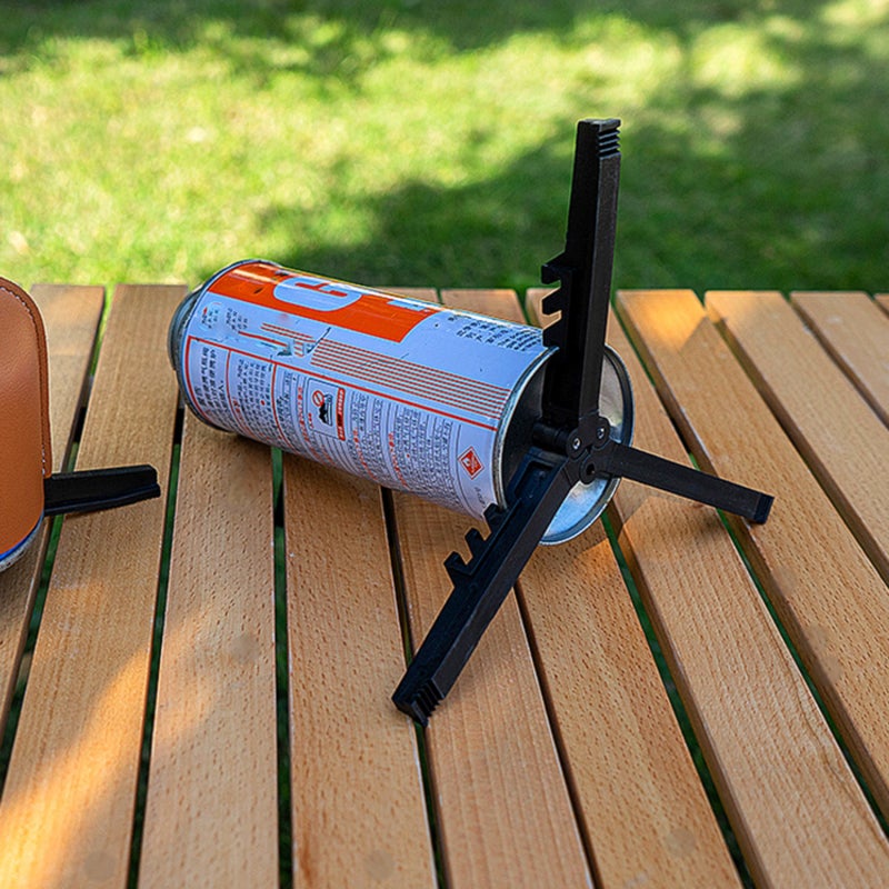Tripod stand for gas cylinders, Color black - Image 4