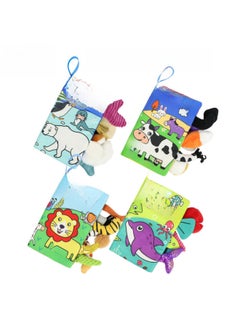 Generic Aipinqi Children's Tail Cloth Book Tear Not Ripping Paper Baby Cloth Book Early Education Toy Book-Color:Epinky Sheep Tail Cloth Book  - Image 3