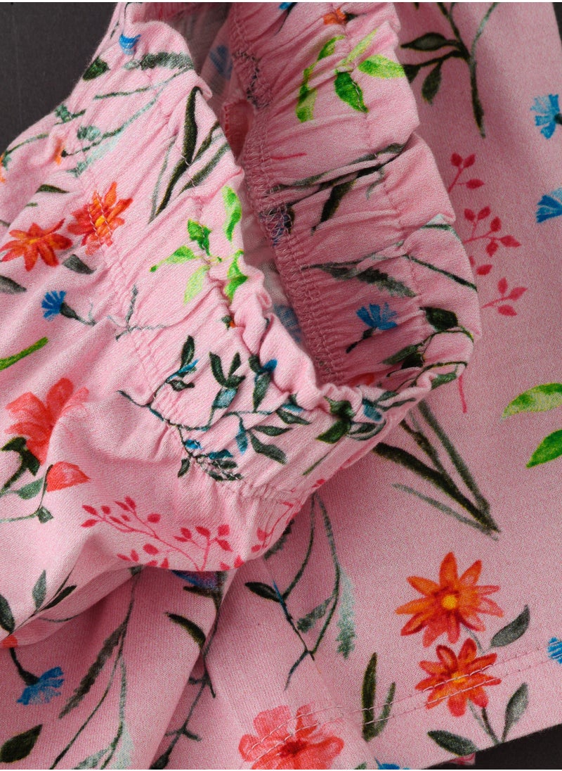 Jelliene Knitted printed shorts  - Image 5