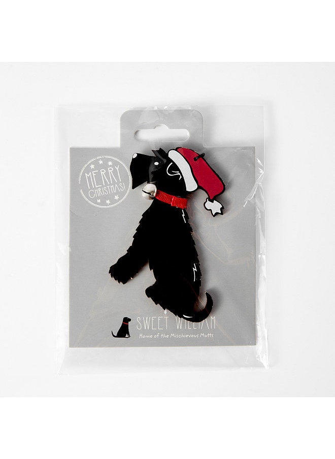 Generic Pet Dog Tree Pendants Ornament Wood Hanging Dog Sign Merry Xmas Tree Hanging Decorations DIY Xmas Party Ornaments  - Image 3