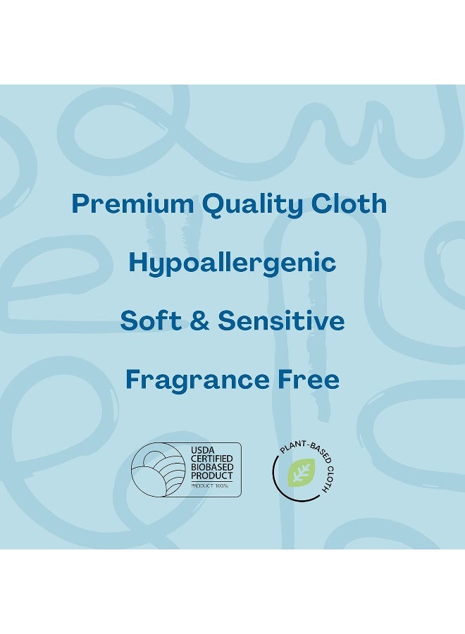Hello Bello Extra Gentle Unscented Baby Wipes, Plant Based, Made with 99% Water and Aloe for Babies and Kids, 1080 Count - Image 5