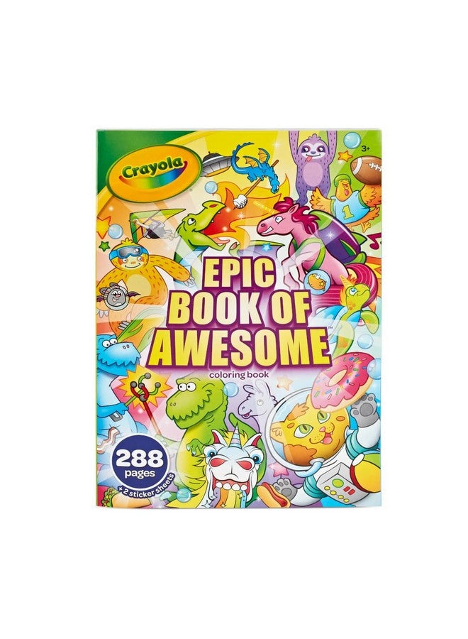 كرايولا مجموعة كتب التلوين الرائعة من كرايولا، ٢٨٨ صفحة، أنشطة داخلية للأطفال، هدية - Image 1
