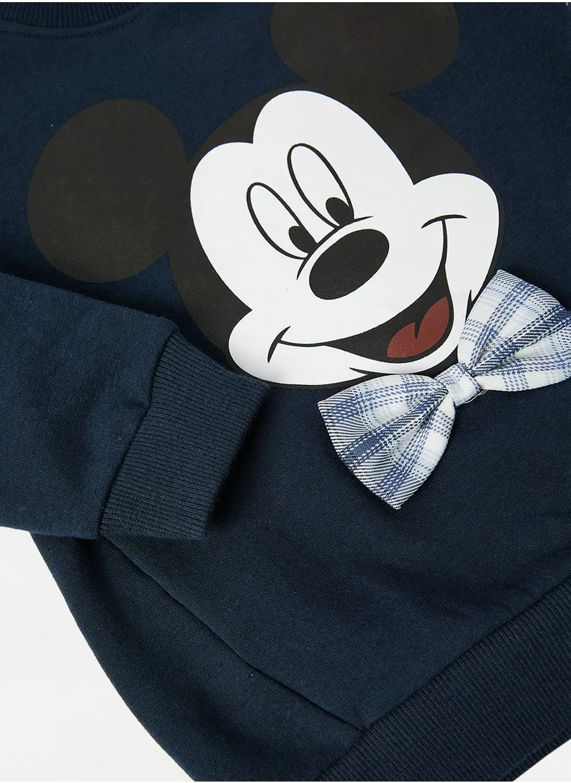 NAME IT Kids Organic Mickey Mouse Sweatshirt