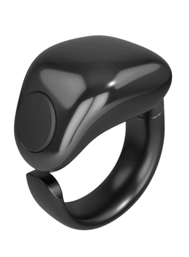 Zikr Ring Smart Tasbeeh Counter Weslamic iTasbih Ring Black - Image 1