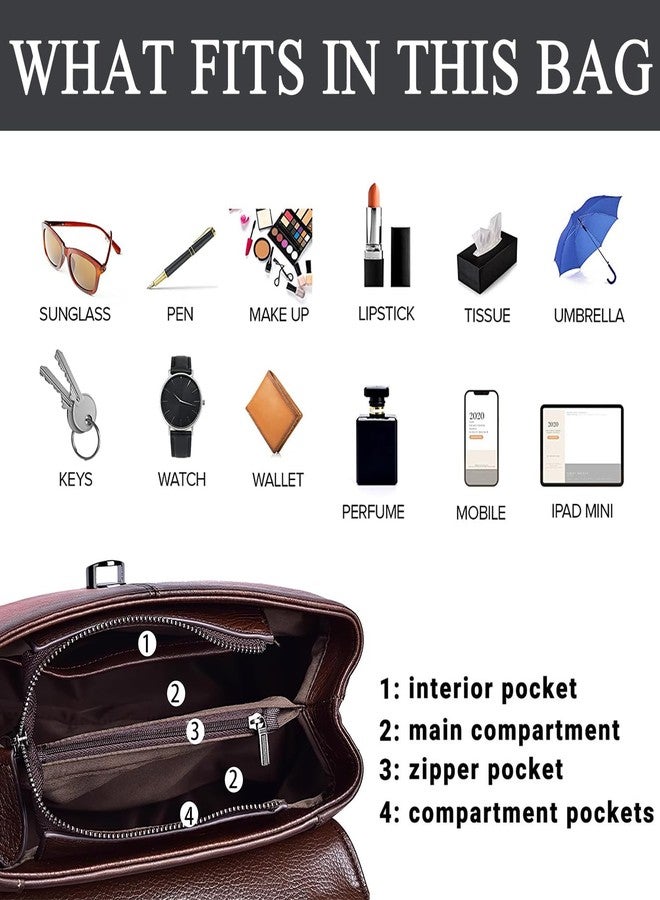 SHARPAD Genuine Leather Satchel for Women Top Handle Bags Handmade Purse Vintage Embossed Leather Crossbody Handbags Hobo Bag, Black-3 - Image 5