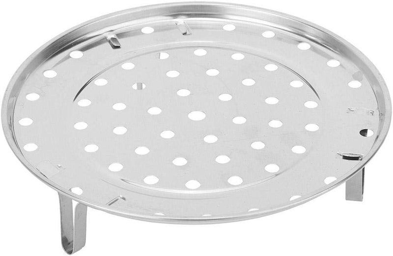 comfrt 10in Steamer Rack, Stainless Steel Canning Rack Cooking Food Vegetable Steaming Tray Steam Basket for Pressure Cooker Stainless Pots Wok - Image 1