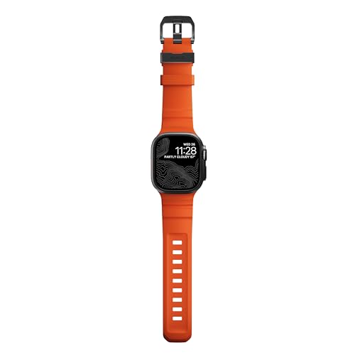 NOMAD Sport Band Rocky Point Magma for Apple Watch - 46/49mm Rugged Apple Watch Band with Black Titanium Hardware Adventurous for Men and Women - Image 1