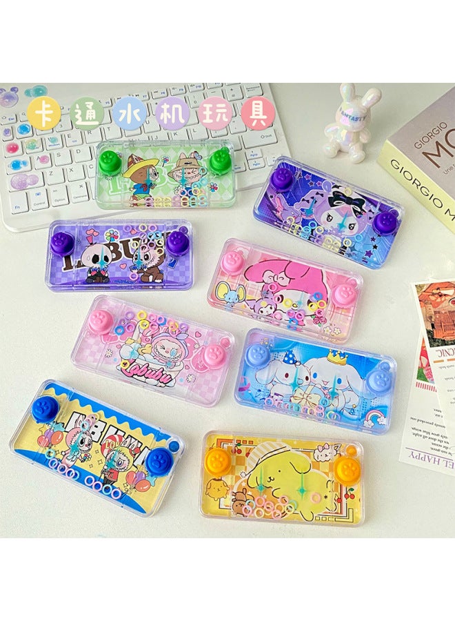 Kindergarten Toy Prizes Sanrio Labu Series Children's Water Machine Educational Toys Student Ring Game Machine-Specification:Sanliou Series Random  - Image 2