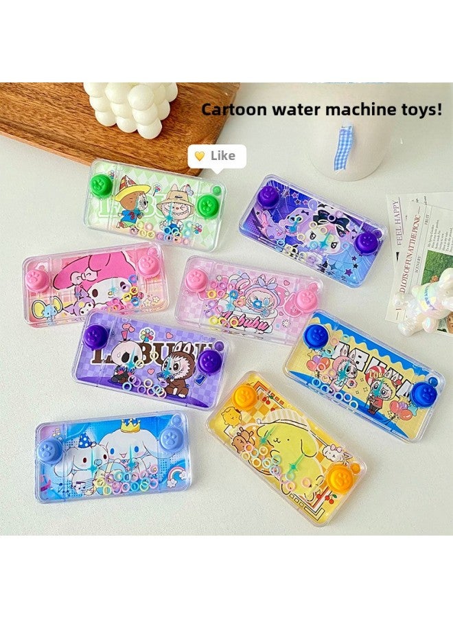 Kindergarten Toy Prizes Sanrio Labu Series Children's Water Machine Educational Toys Student Ring Game Machine-Specification:Sanliou Series Random  - Image 3