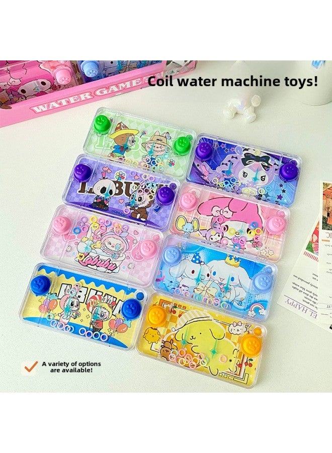 Kindergarten Toy Prizes Sanrio Labu Series Children's Water Machine Educational Toys Student Ring Game Machine-Specification:Sanliou Series Random  - Image 4