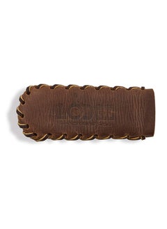 LODGE Lodge Nokona Leather Hot Handle Holder Spiral Stitched Coffee  - Image 1