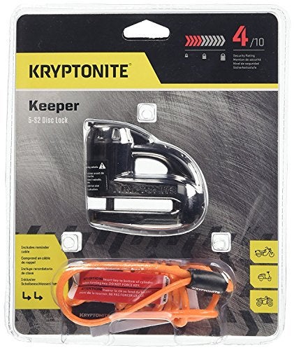 Kryptonite 000877 Keeper 5s Black Chrome Disc Lock, one Size - Image 4