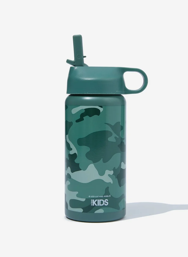 Cotton On Jurassic Park Kids Metal Drink Bottle