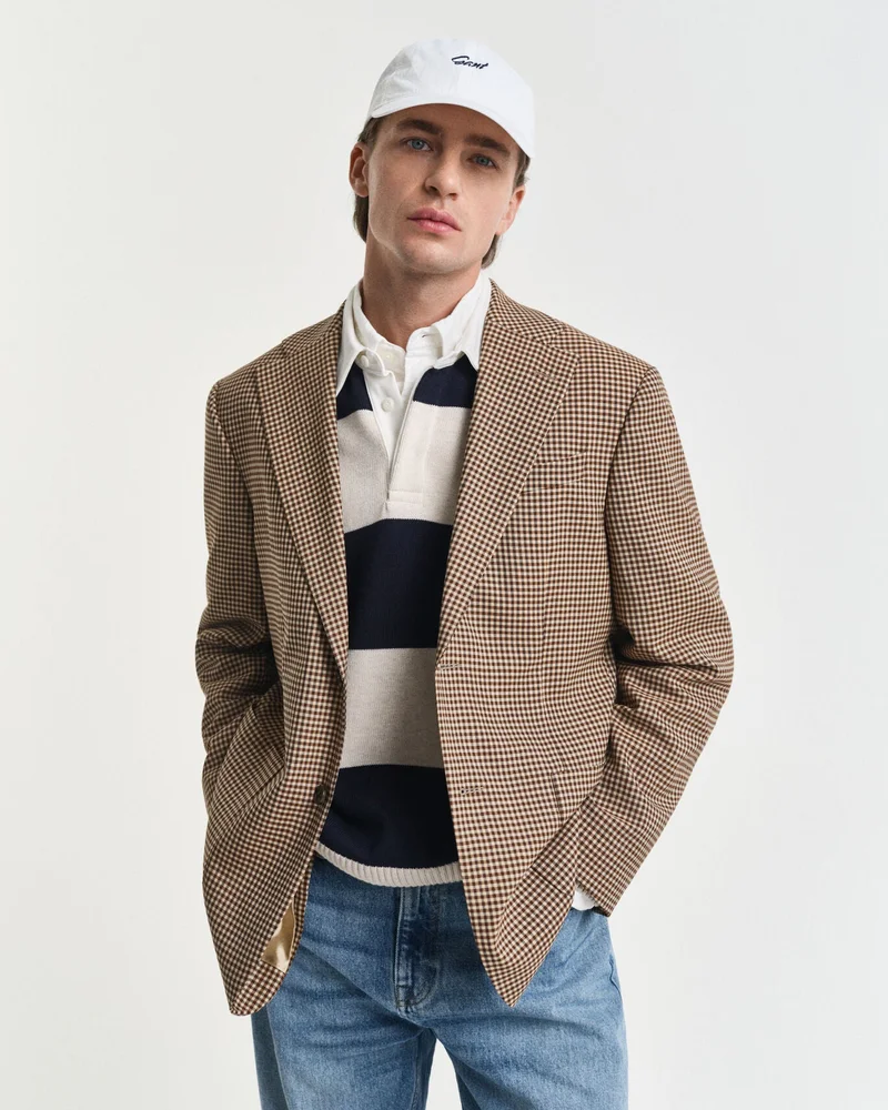 غانت Small Graphic Crinkled Cap