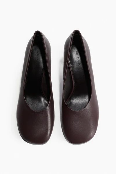 H&M Leather Court Shoes