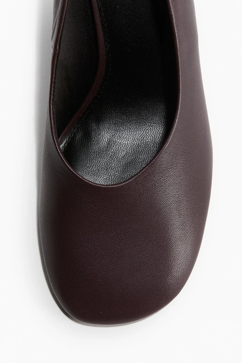 H&M Leather Court Shoes