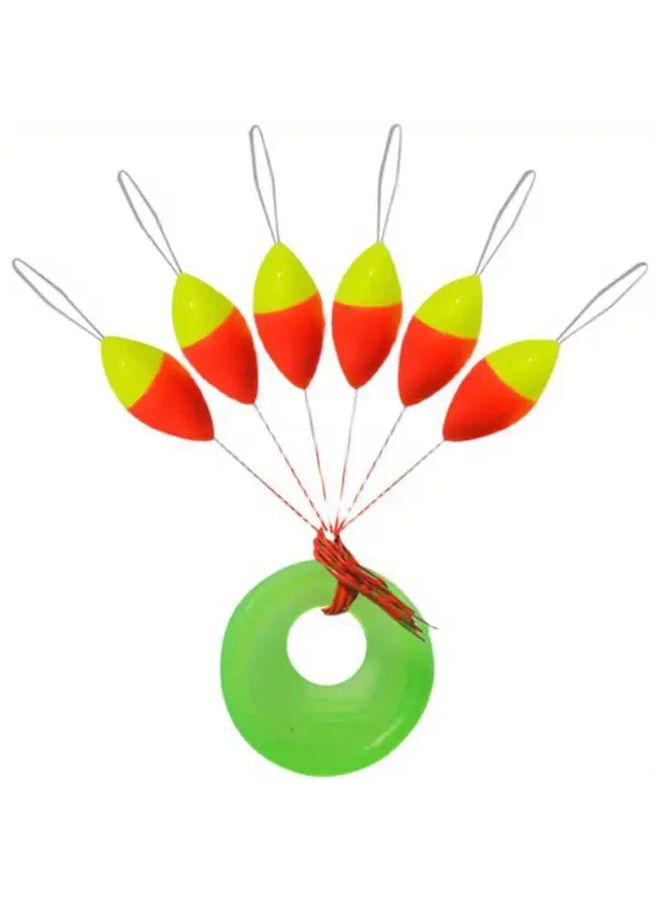 5 Sets 2 Inch EVA Fishing Floats Red Yellow Green Glow In The Dark Bobbers - Image 5