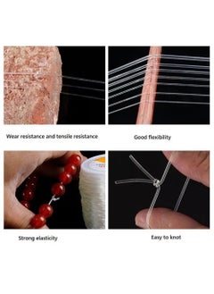 YOUGE 100m Beaded Crystal Elastic Line .DIY Handmade Jewelry Accessories.Transparent Elastic Beaded Thread（0.7mm）  - Image 4