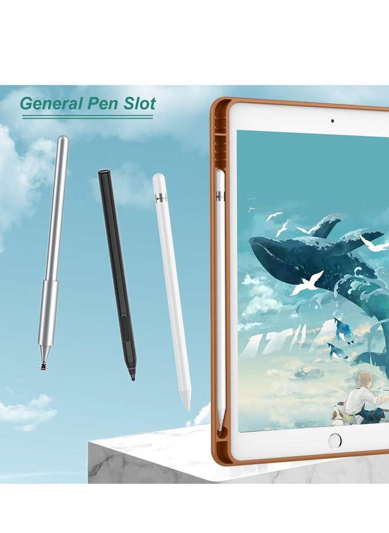 JAJEEK - New Smart Case with Pencil Holder for iPad Mini 1/2/3/4/5 – Tri-Fold Smart Case with Soft TPU Back, Auto Wake/Sleep, Dustproof & Anti-Fingerprint, Dual Angle Viewing Stand - Image 1