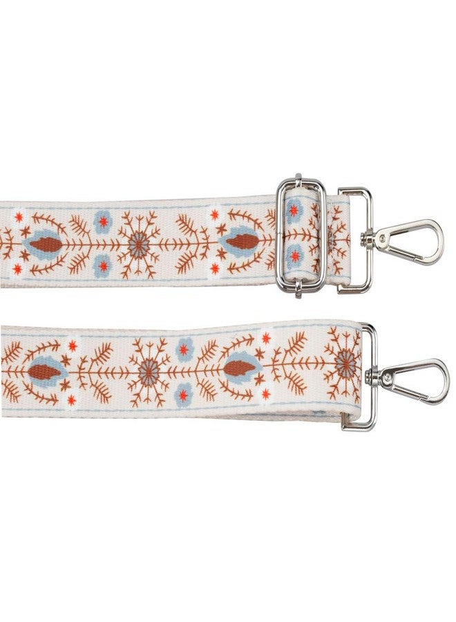 ZANQANO Crossbody Strap for Purses Replacement Adjustable Guitar Multicolor Style Handbag Straps (Foral W) - Image 4