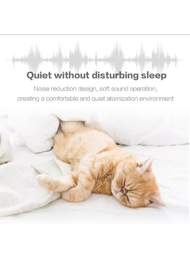 جهاز نيبولايزر محمول قابل للشحن – جهاز استنشاق يدوي هادئ للكبار والأطفال، سهل الاستخدام والتنظيف، مثالي للاستخدام المنزلي والسفر - Image 3