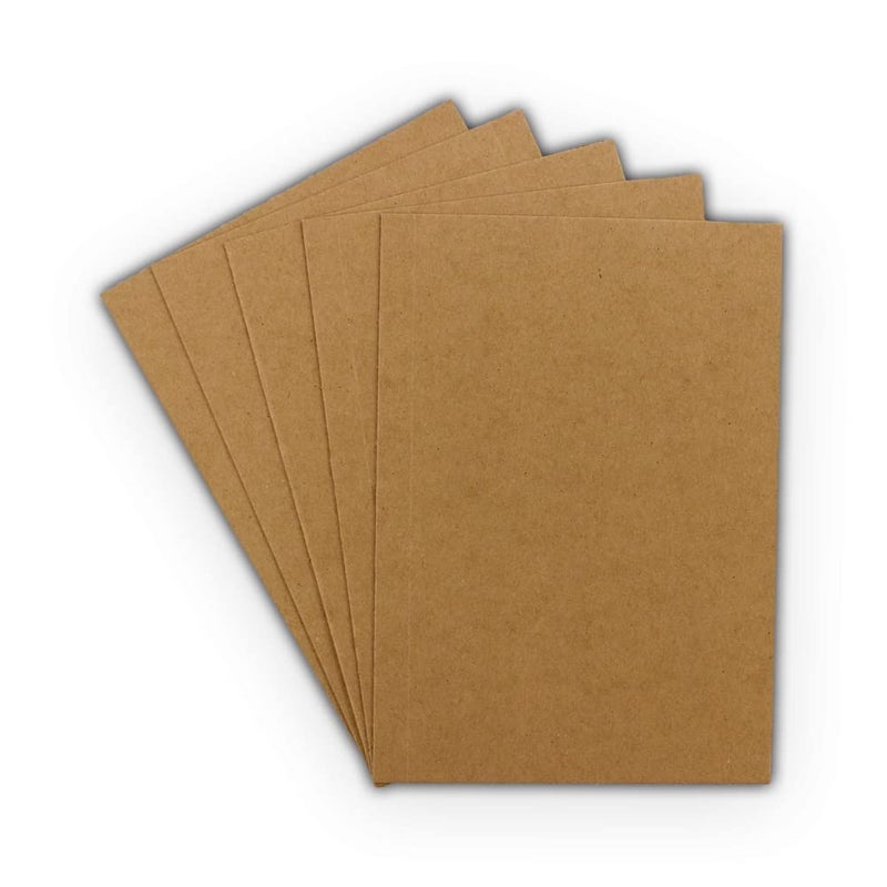 EcoSwift 10 EcoSwift 8.5x11 Chipboard Cardboard Craft Scrapbook Material Scrapbooking Packaging Sheets Shipping Pads Inserts 8 1/2 inch x 11 inch Chip Board - Image 1