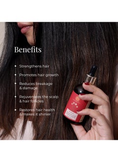 Forest Essentials Forest Essentials Keshanta Advanced Hair Growth Serum | Ayurvedic Serum To Reduce Hair Loss | Natural Hair Growth Oil | Ayurvedic Scalp Serum, 50 ml  - Image 2