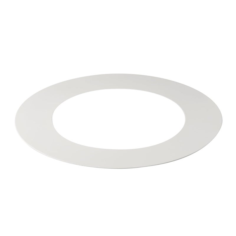 Kichler Direct-to-Ceiling Universal Goof Ring, For Use with 6" round interior downlight fixtures, White, (8.25" W) - Image 4