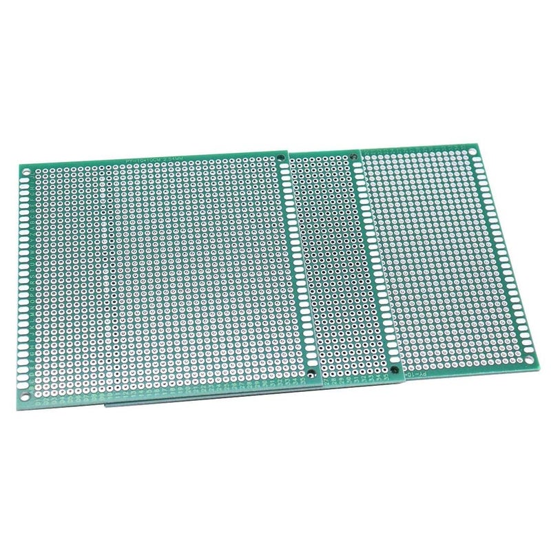 Sscon 3Pcs 10x10cm Double Sided Prototype PCB Universal Printed Circuit Board for DIY Soldering - Image 4