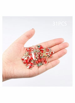 SYOSI Mixed Charms Pendants, 31Pcs Charms for Jewellery Making, Charm Pendants Set, Gold enamel charm DIY Enamel Charms for Charms Making Necklaces Bracelets Earrings Keyrings Jewelry Making  - Image 2
