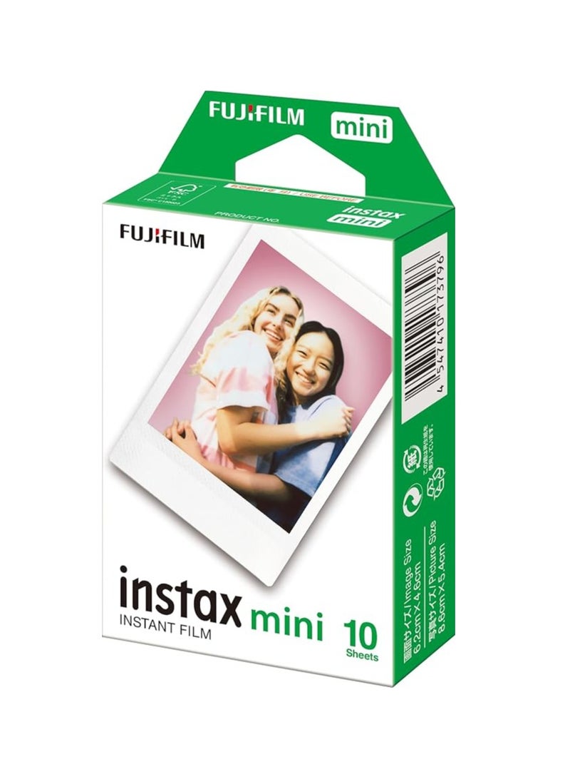 FUJIFILM Fujifilm Instax Mini Single Instant Film Pack 10 Sheets 