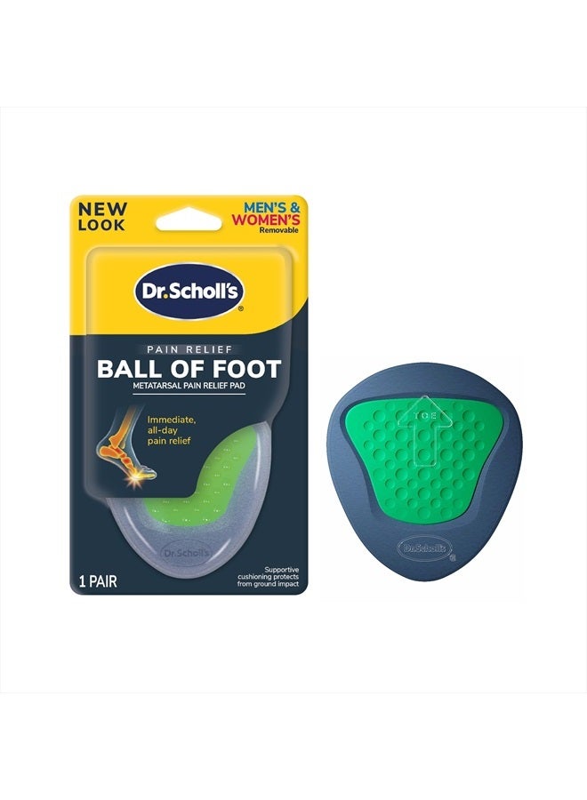 Dr. Scholl's Pain Relief Orthotics for Ball of Foot Pain, 1 Pair - One size fits all  - Image 1