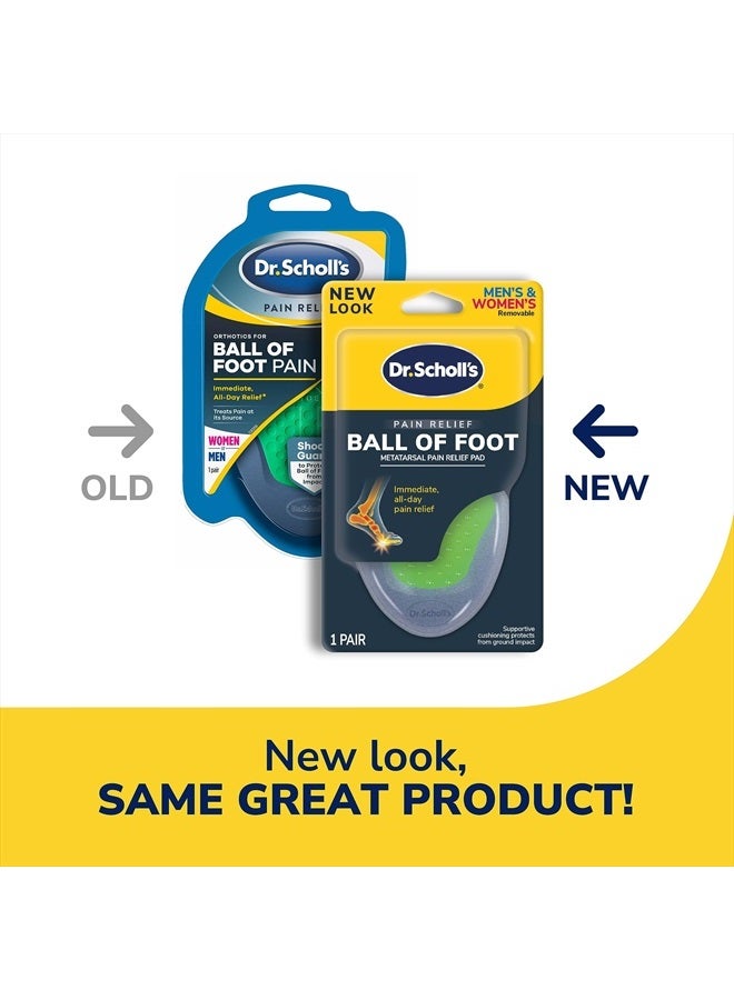 Dr. Scholl's Pain Relief Orthotics for Ball of Foot Pain, 1 Pair - One size fits all  - Image 2