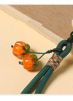 Generic 1pc Phone Wrist Strap, Jade Lotus Flower Phone Lanyard, Zen Bodhi Hand Wrist Strap Hanging Lucky Charm for Car Phone Bag(green)  - Image 5
