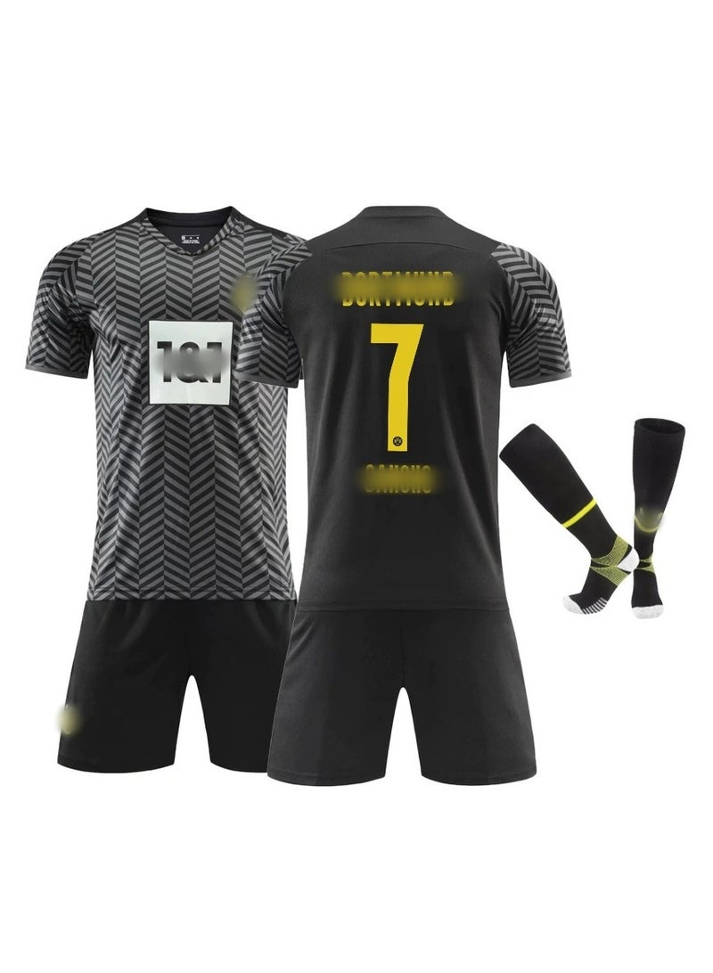 KUYING New Hot Sale Football Uniform Training Wear Quick Dry Soccer Jerseys  - Image 1