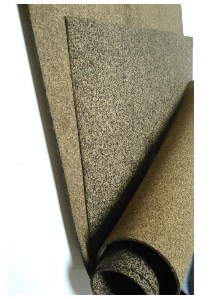 ماركة غير محددة لوح فلين مطاطي 2 قدم × 3 قدم (بني)  - Image 1