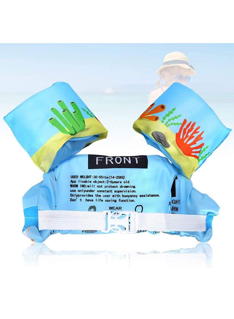 YelaJoy Swimming Arm bands Float Vest, Swimming Float Vest, Swim Training Jacket - Image 3