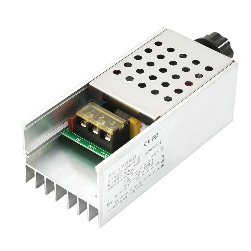 6000W AC 220V SCR Electric Voltage Regulator Dimmer Motor Speed Temperature Controller - Image 3