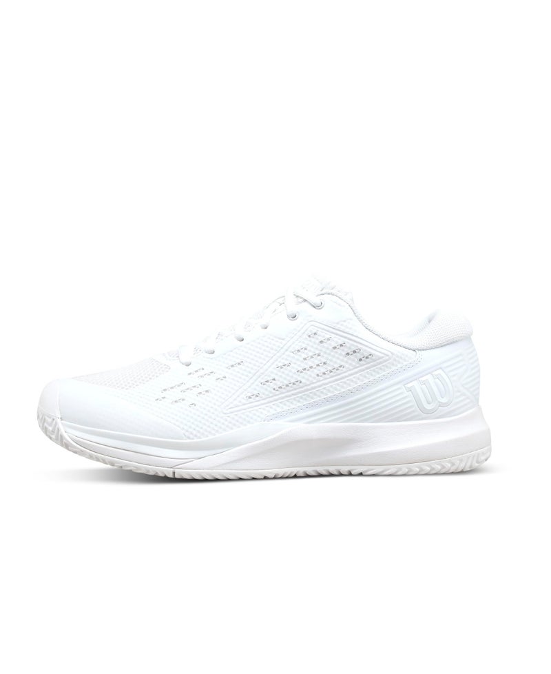 WILSON Rush Pro Ace Men's Tennis Shoe, White/Black, Size 10 - Image 1
