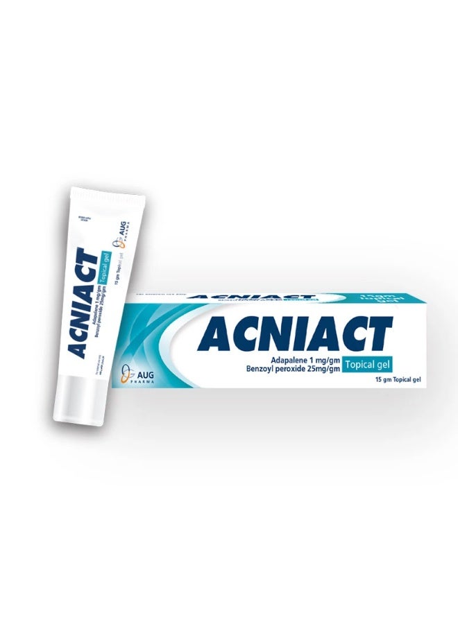 AUG PHARMA ACNIACT TOPICAL GEL FOR ACNE 15 GM - Image 1