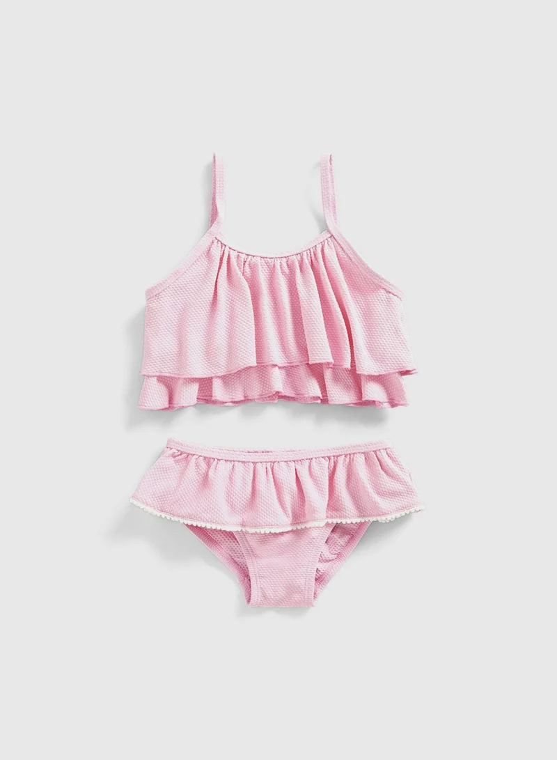 mothercare Pink Ruffle Bikini