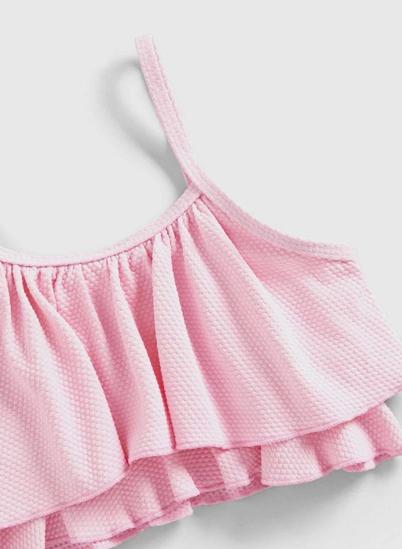 mothercare Pink Ruffle Bikini