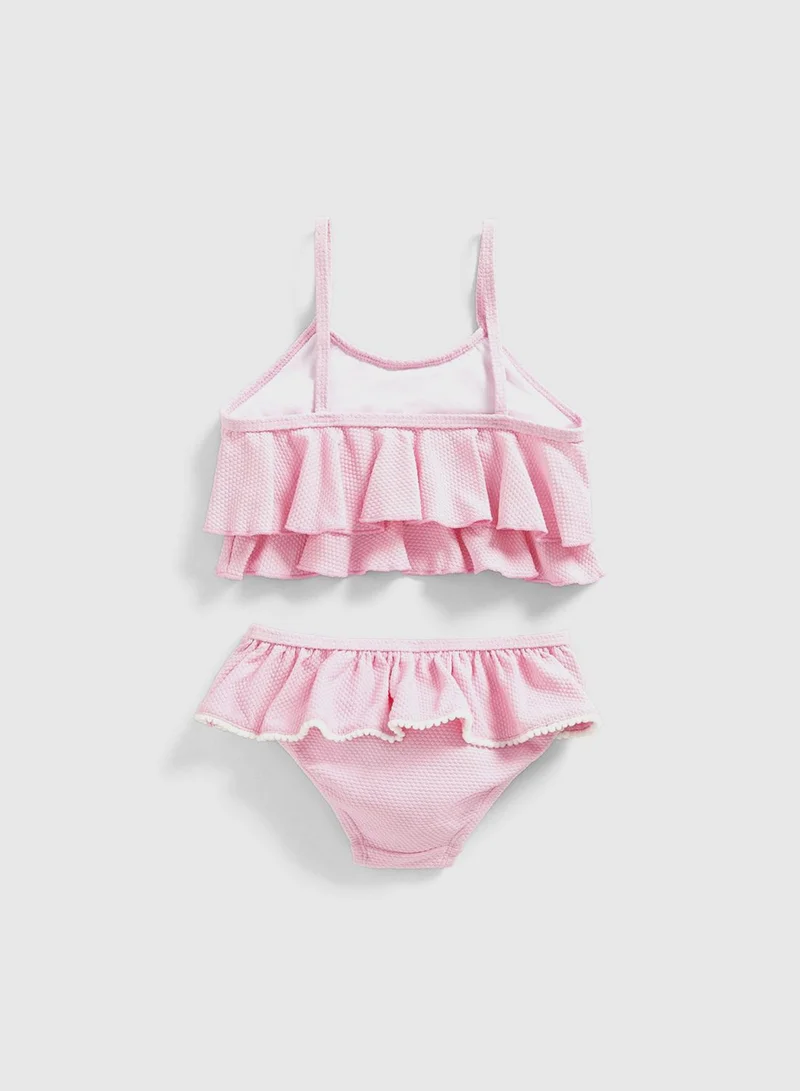 mothercare Pink Ruffle Bikini