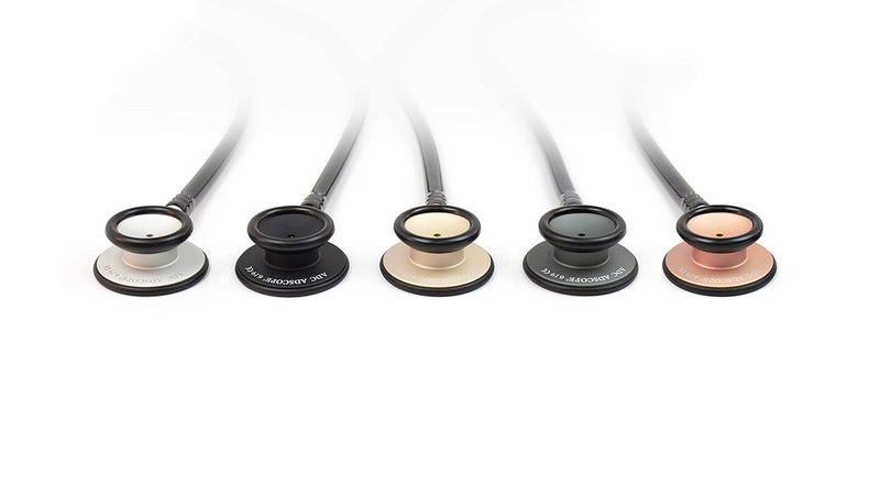 ADC - 619FL Adscope Lite 619 Ultra Lightweight Clinician Stethoscope with Tunable AFD Technology, Rose Quartz - Image 5