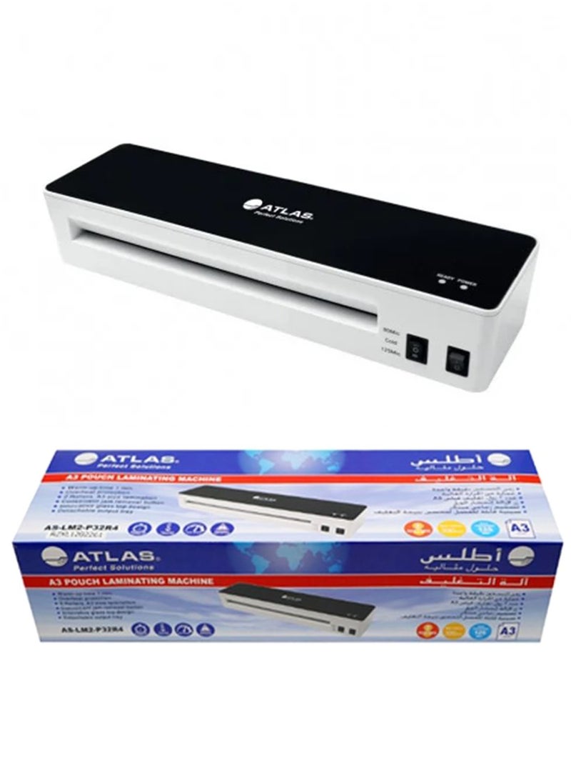 ATLAS - ماكينة تغليف بحجم A3 مع بكرتين - Image 1