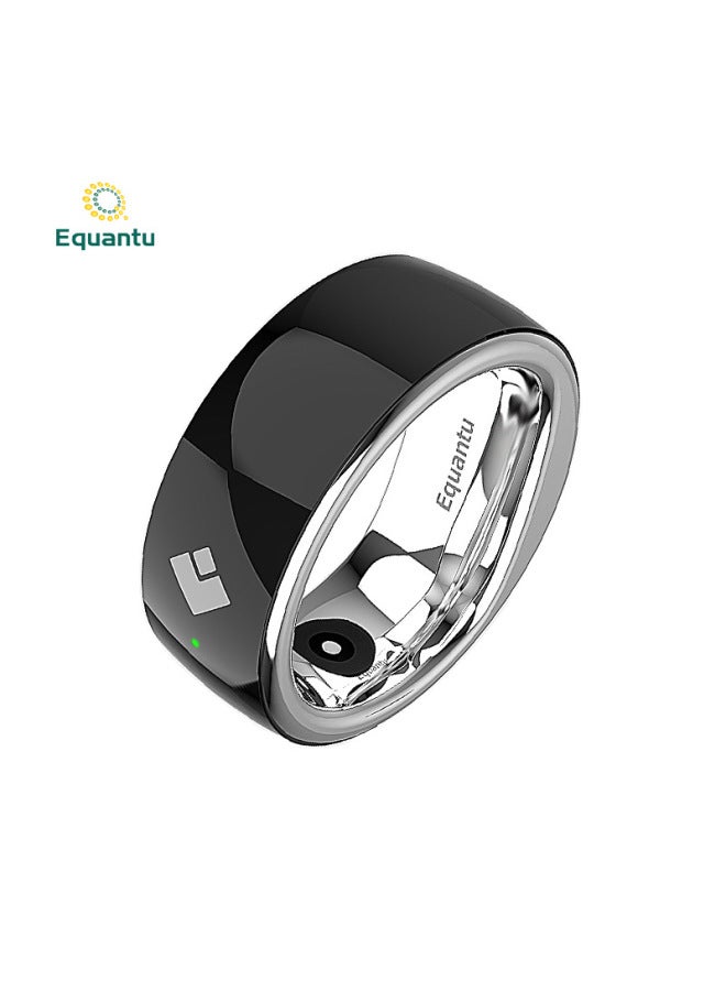 Equantu Counting Ring QB708 Outdoor Time Reminder Finger Counter-Colour:Black No. 13  - Image 1