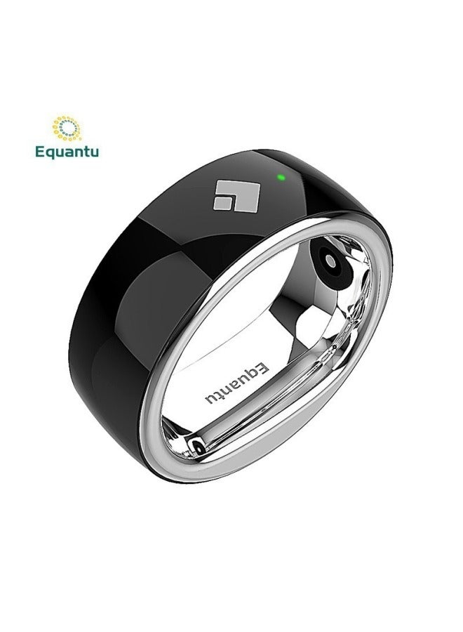 Equantu Counting Ring QB708 Outdoor Time Reminder Finger Counter-Colour:Black No. 13  - Image 4